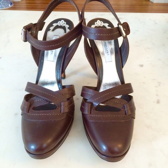 Platform Pumps, Chocolate
