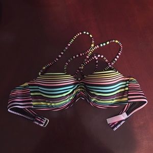 Striped Swim Suit Top