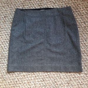 Wool skirt