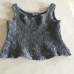 Grey short tank