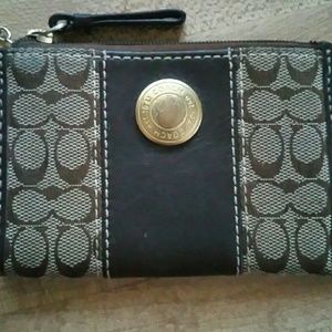 Coach coin wallet