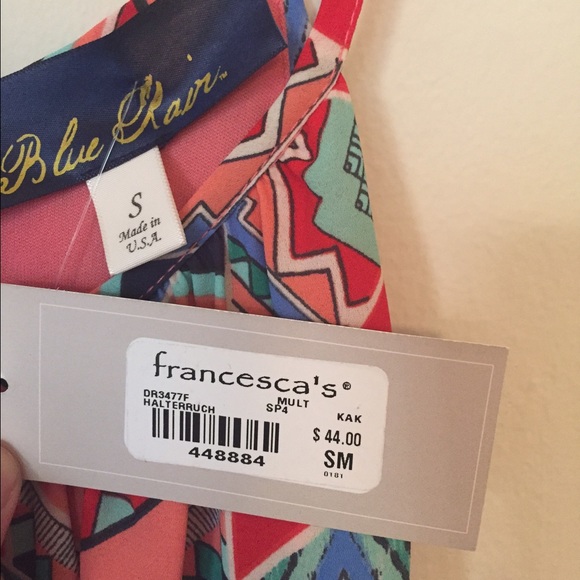 Francesca’s vibrant tribal print boho summer dress - Picture 3 of 3