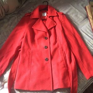 Women's red coat