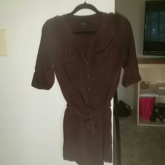 Brown romper