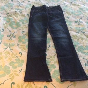 bootcut dark wash jeans