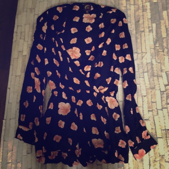 Blu Moon [Planet Blue] floral romper