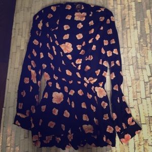 Blu Moon [Planet Blue] floral romper