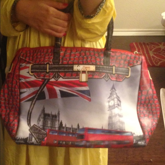 Digital printed handbag