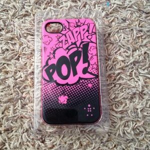 iPhone 4s Pink Comic Case