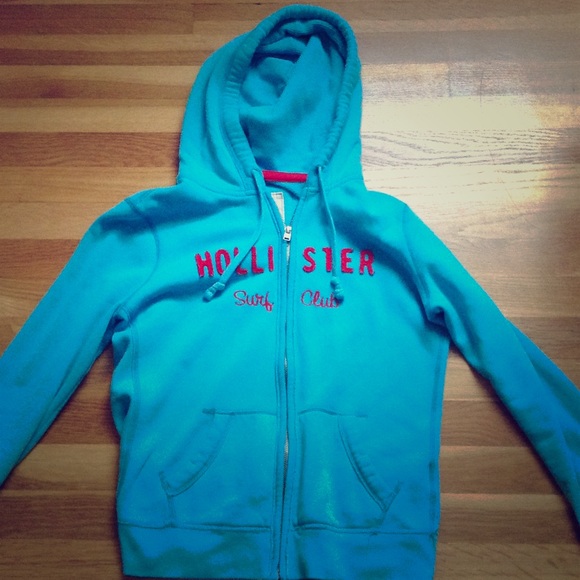 Hollister- Blue sweatshirt hoodie