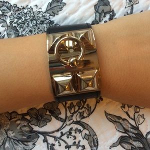 Yik Fung Leather Cuff