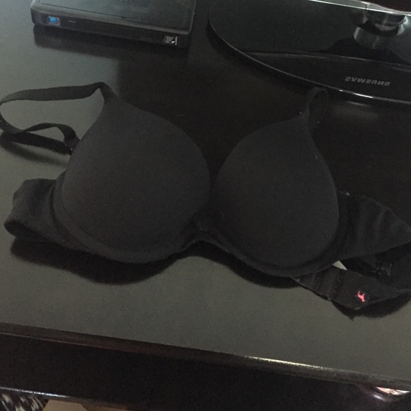 Black Pink Victoria secret bra