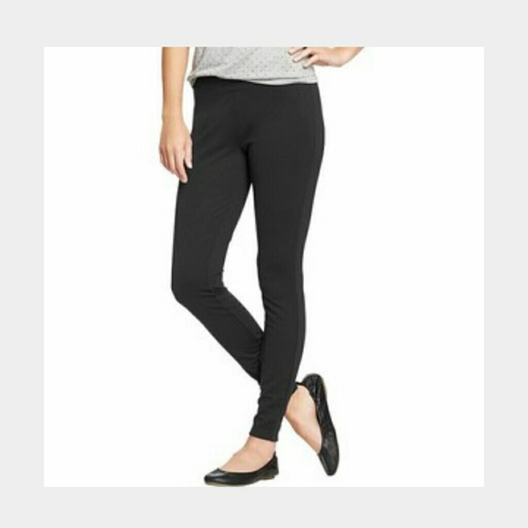 Old Navy Black Ponte Leggings