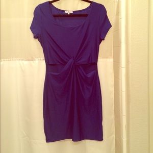 Blue Fitted Dress
