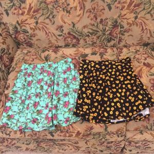 SOLD Floral Skirt Bundle