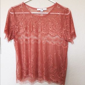 Boho see through shirt