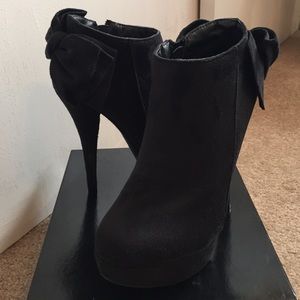 Black booties