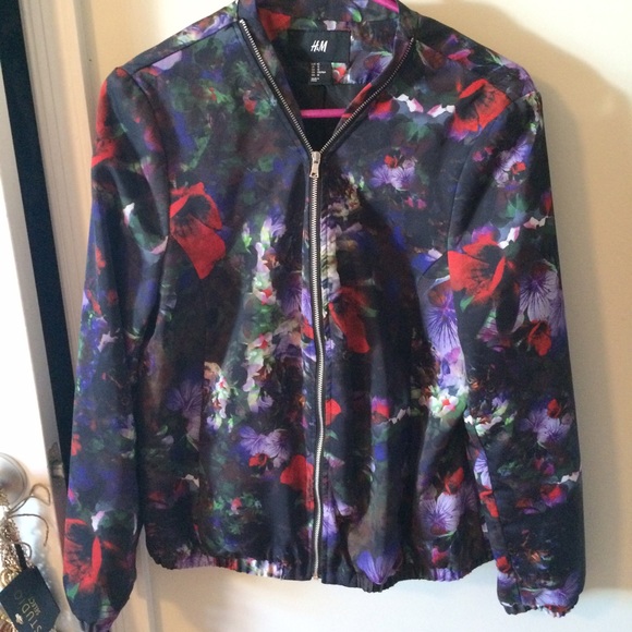 Flowery colorful jacket !