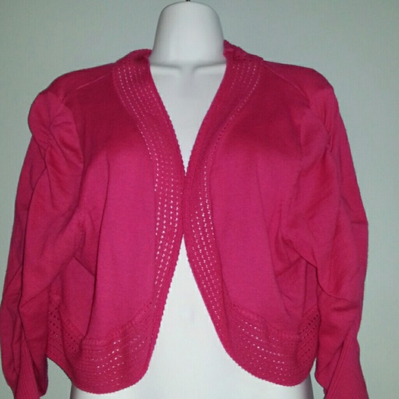 Hot Pink shrug