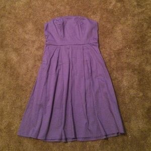 The purple pleated dress💜