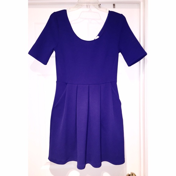Lush Royal Blue Dress