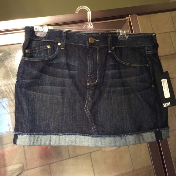 Super Cute Denim Mini Skirt