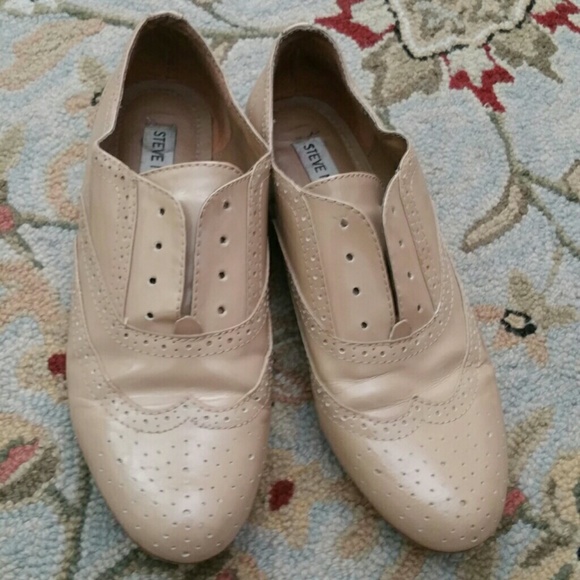 Steve Madden trouser, leather upper