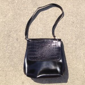 Genuine Black Leather Purse