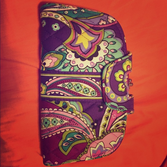 💯Authentic Vera Bradley Wallet in Heather