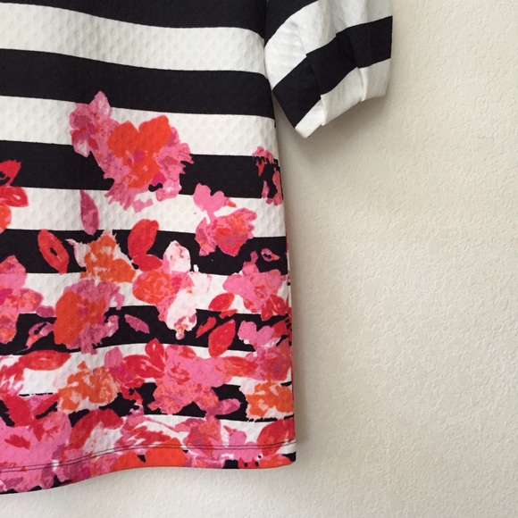 Anthropologie stripe floral tunic - Picture 3 of 4