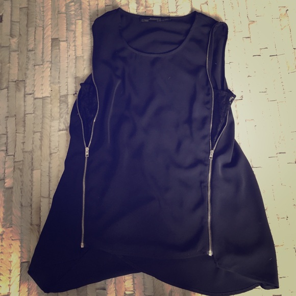 All Saints silk blouse