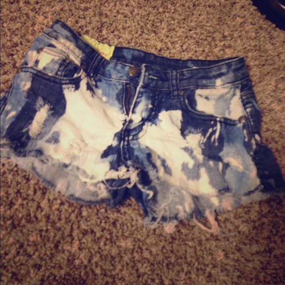 Summer bleached shorts
