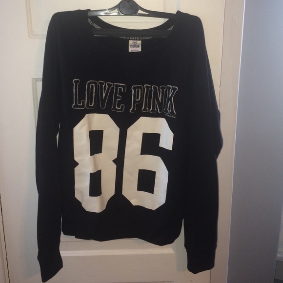 Victoria's secret Pink brand black sweatshirt