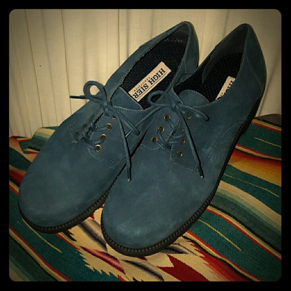 High Sierra Shoes - YEP... Blue Suede Shoes!