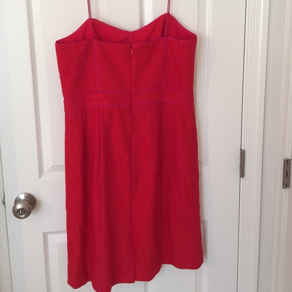 Banana Republic red dress.  Never been worn. - Picture 3 of 4
