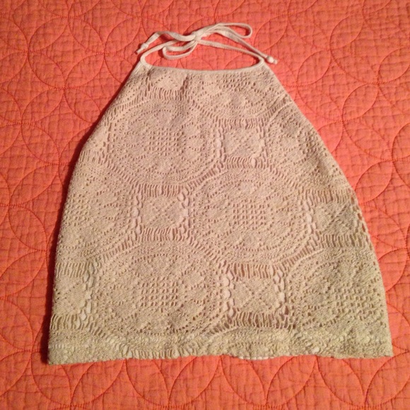 Crochet Halter Crop Top