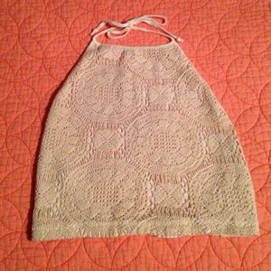 Crochet Halter Crop Top