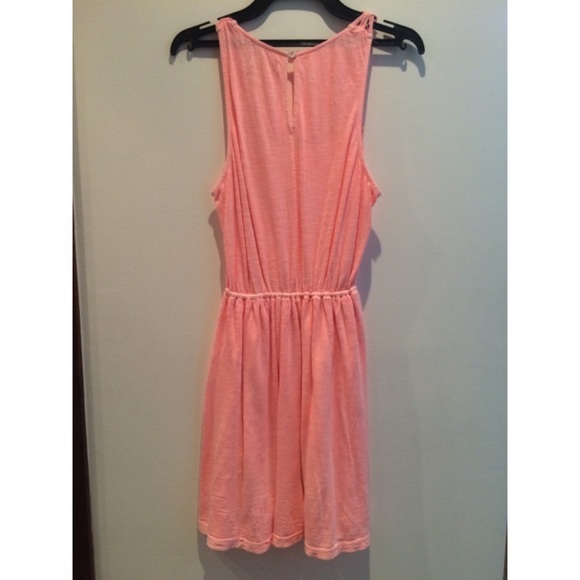 Pink Dress with Lace Detail - Picture 3 of 3