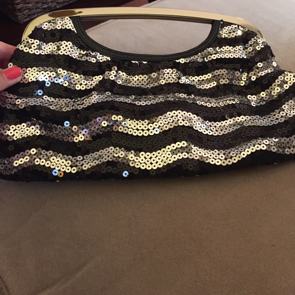 Express Handbags - Express sequin clutch