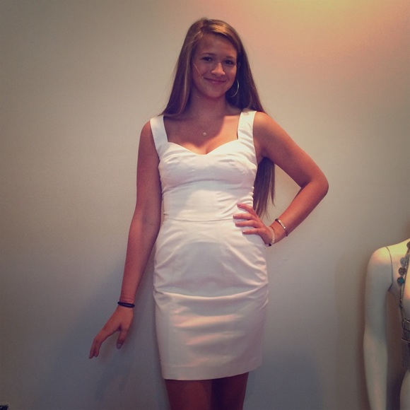 White Bebe Dress