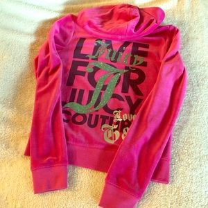 Juicy Couture Pink Velour Hoody 💘