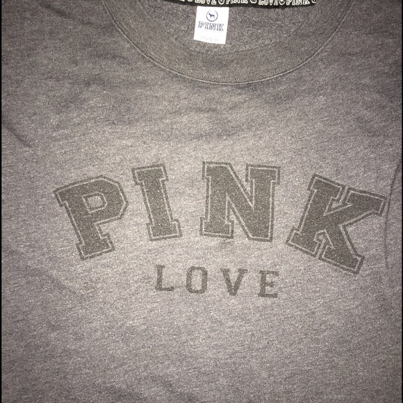 Pink Victoria's Secret sweatshirt