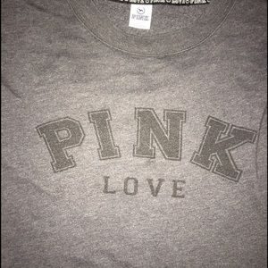 Pink Victoria's Secret sweatshirt