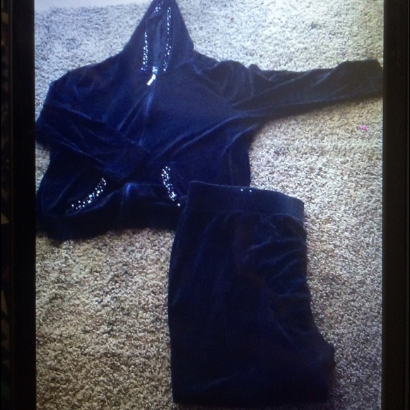 Plus Size Black sweatsuit