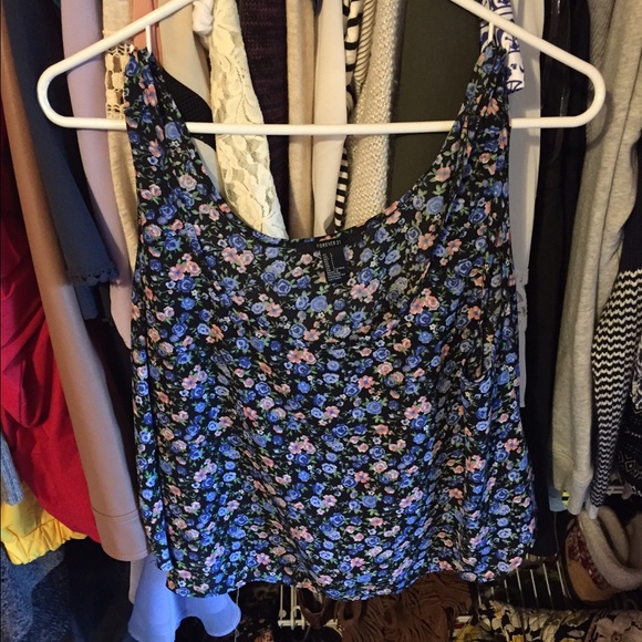 floral tank top