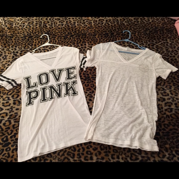 2 Pink T-shirts