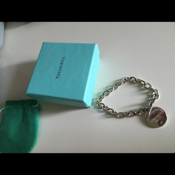 Return to Tiffany Round Tag Bracelet