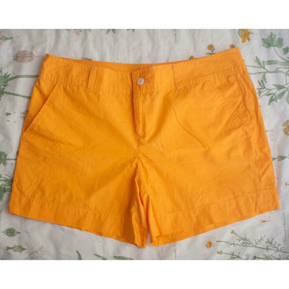 Lilly Pulitzer Orange Callahan Shorts NWOT