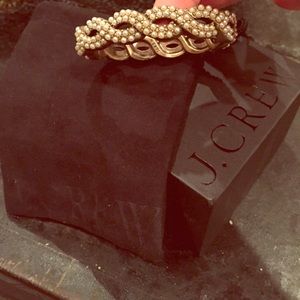 J. Crew Braided Pearl Bracelet