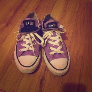 Purple converse